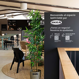 IKEA para empresas inaugura en MATCOAM un espacio expositivo para mostrar su surtido de calidad de Cocinas, Librerías y Oficinas